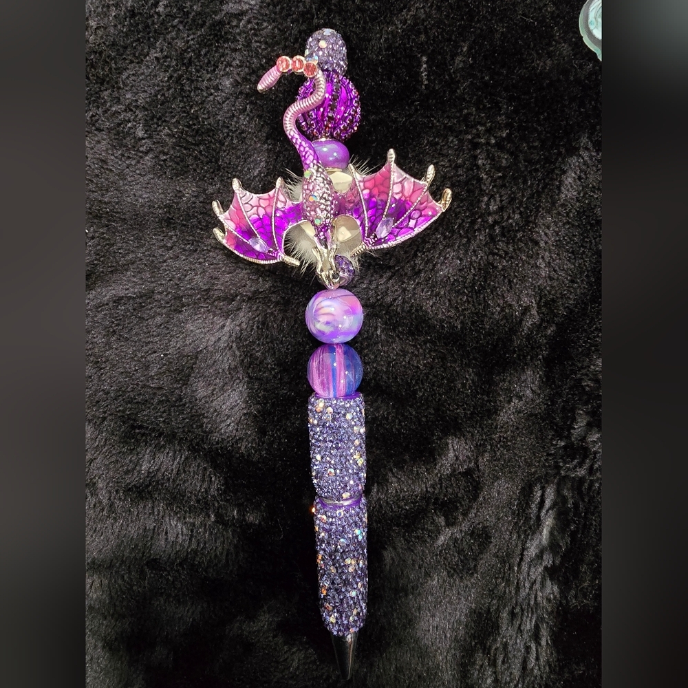 Mystical Purple Dragon Pen
